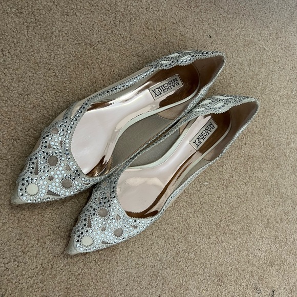badgley mischka BHLDN gigi pointed toe flats - Picture 6 of 8